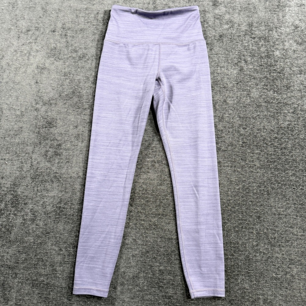 Athleta Elation Space Dye 7/8 Tight Purple High Rise Leggings XXS
